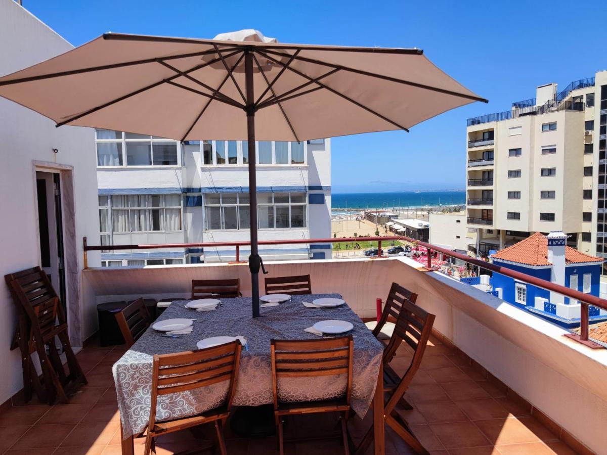 Ferienwohnung Amazing Terrace Costa Da Caparica Exterior foto