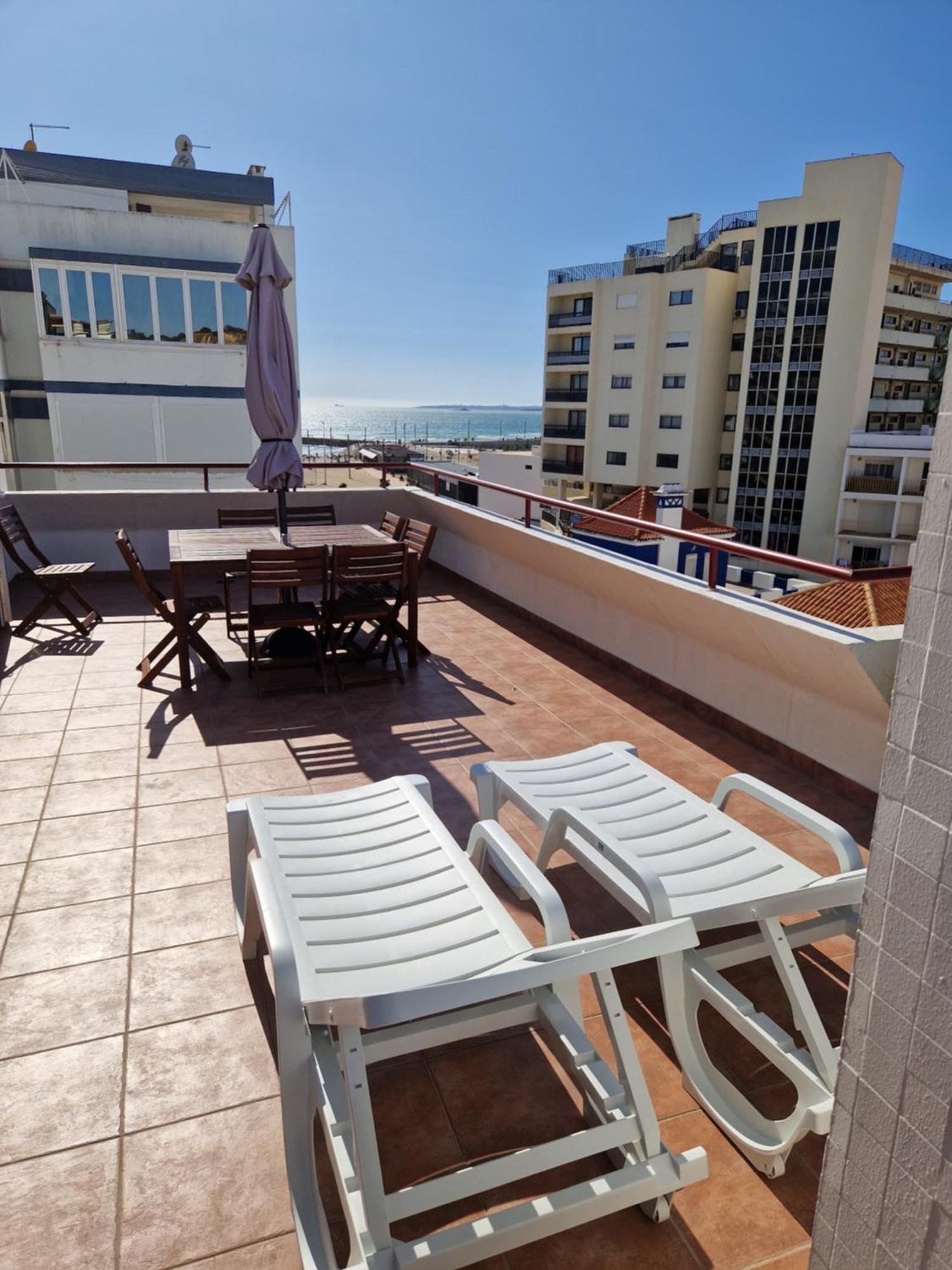 Ferienwohnung Amazing Terrace Costa Da Caparica Zimmer foto