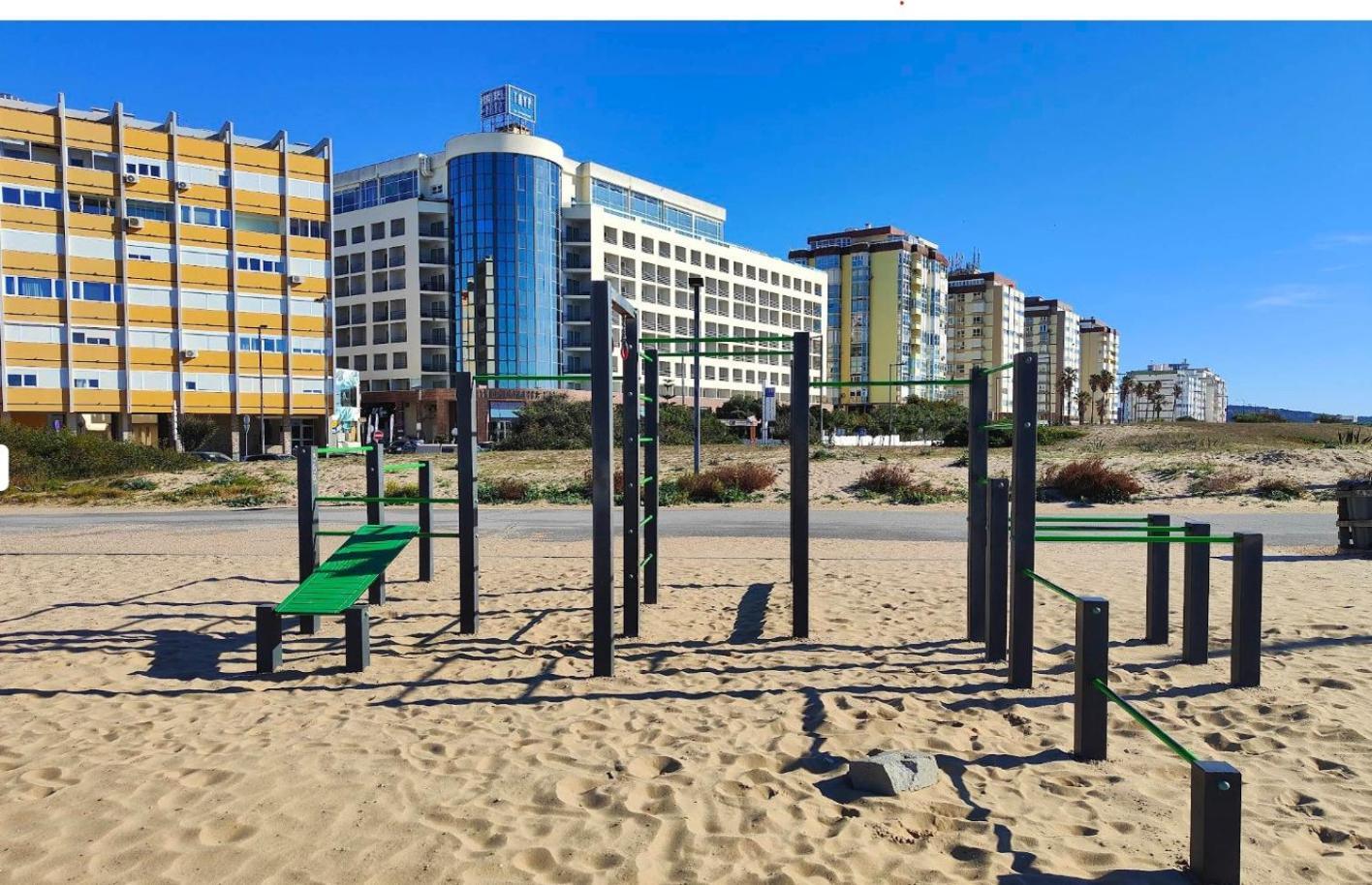 Ferienwohnung Amazing Terrace Costa Da Caparica Exterior foto
